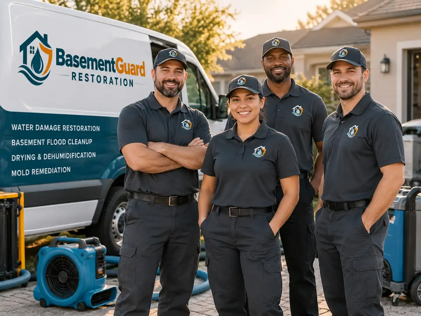 Basement Water Damage Restoration company in Corn, OK